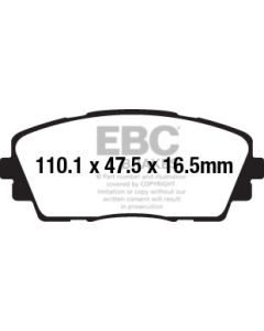 Bromsbelägg EBC Ultimax DPX2163