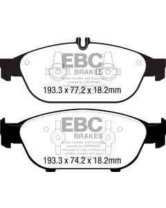 Bromsbelägg EBC Redstuff DP32169C