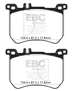 Bromsbelägg EBC Greenstuff DP22179