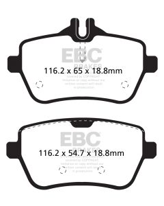 Bromsbelägg EBC Greenstuff DP22180