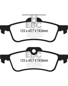 Bromsbelägg EBC Ultimax DPX2181