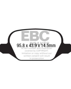 Bromsbelägg EBC Ultimax DPX2202