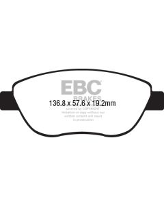 Bromsbelägg EBC Ultimax DPX2212