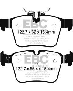 Bromsbelägg EBC Ultimax DPX2215