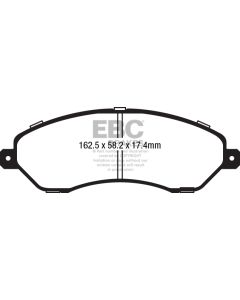 Bromsbelägg EBC Ultimax DPX2231