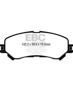 Bromsbelägg EBC Ultimax DPX2272