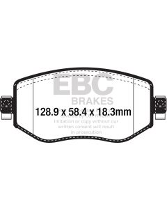 Bromsbelägg EBC Ultimax DPX2309