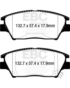 Bromsbelägg EBC Ultimax DPX2313