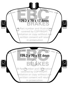 Bromsbelägg EBC Redstuff DP32314C