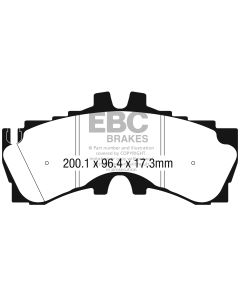 Bromsbelägg EBC Yellowstuff DP42323R