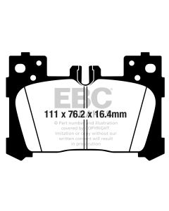 Bromsbelägg EBC Yellowstuff DP42324R