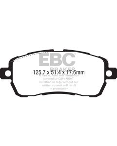 Bromsbelägg EBC Ultimax DPX2334