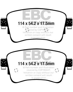 Bromsbelägg EBC Ultimax DPX2345