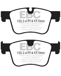 Bromsbelägg EBC Ultimax DPX2359