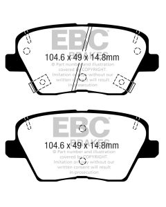 Bromsbelägg EBC Ultimax DPX2363