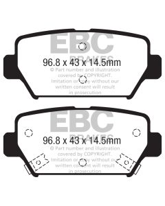 Bromsbelägg EBC Ultimax DPX2369