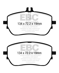 Bromsbelägg EBC DPX2388