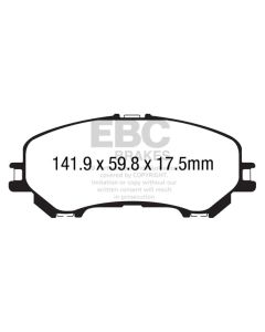 Bromsbelägg EBC Ultimax DPX3032