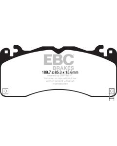 Bromsbelägg EBC Yellowstuff DP43040R