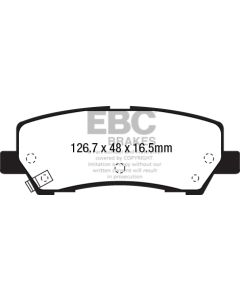 Bromsbelägg EBC Yellowstuff DP43041R