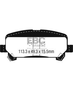 Bromsbelägg EBC Ultimax DPX3045