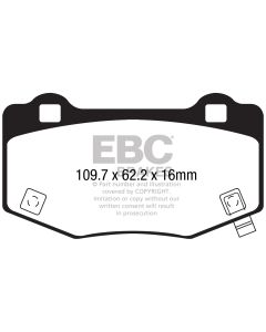 Bromsbelägg EBC Yellowstuff DP43056R