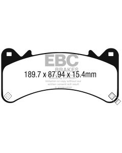 Bromsbelägg EBC Ultimax DPX3067