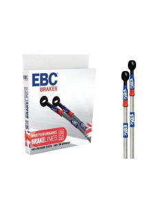 Bromsslangkit EBC Stainless BLA1002-4L