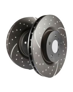 Bromsskiva EBC Slitsad GD601 245mm/10mm