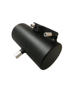 Expansionskärl Aluminium Horisontell Svart 1.5L