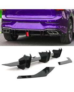 Diffuser Gravity Performance VW Golf R R-Line MK8 20- Med Lampa
