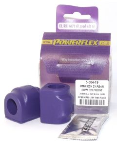 Bussningskit Powerflex PFR5-504-19 Front Anti Roll Bar Mounting Bush 19mm