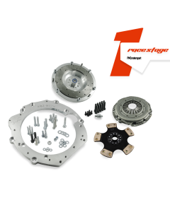 Kopplingskit PMC Motorsport Race Stage 1 Audi ABZ Manuell 6-växlad BMW M57n GS6-53DZ HGD JGA 240mm 9.45"