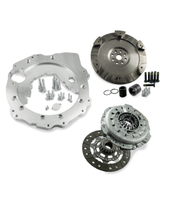 Kopplingskit PMC Motorsport Stage 2 BMW M57n M57n2 Nissan Patrol Y61 ZD30 Y61 TD42 215mm 8.46" Dubbellamell