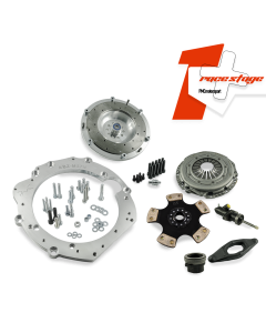 Kopplingskit PMC Motorsport Race Stage 1+ Audi ABZ- Manuell 6-växlad BMW M57n GS6-53DZ HGD JGA 240mm 9.45"