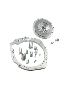 Adapter Kit Växellåda PMC Motorsport Volvo "Vit" T5 T6 Manuell 6-växlad BMW M57n GS6-53DZ HGD JGA HGA 240mm 9.45"