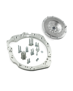 Adapter Kit Växellåda PMC Motorsport Volvo Vit Manuell 5-växlad BMW M57 ZF GS5-39DZ 240mm 9.45"