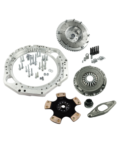 Kopplingskit PMC Motorsport Drift Stage 2 BMW V8 M62 M50 S50 M52 S52 M54 ZF-5 240mm 9.45"