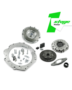 Kopplingskit PMC Motorsport Stage 1 Audi ABZ Manuell 6-växlad BMW M57n GS6-53DZ HGD JGA 240mm 9.45"