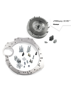 Adapter Kit Växellåda PMC Motorsport Mitsubishi 4G63 Manuell 6-växlad BMW M57n GS6-53DZ HGU HGK 240mm 9.45"