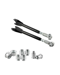 Bärarm Kit PMC Motorsport BMW E46 Bak Stage 1 Justerbar Uniball 95kN Svart