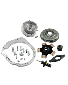 Kopplingskit PMC Motorsport Race Stage 1+ Honda K20 K24 Manuell 5-växlad BMW M57 ZF GS5-39DZ 240mm 9.45"