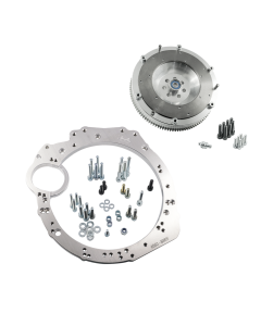 Adapter Kit Växellåda PMC Motorsport Mitsubishi 4G63 Manuell 6-växlad BMW M57n GS6-53DZ HGD JGA HGA 240mm 9.45"