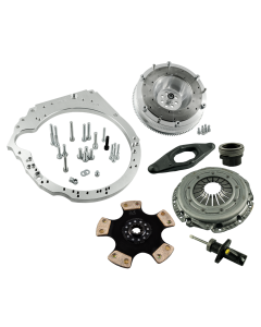 Kopplingskit PMC Motorsport Race Stage 1+ Honda K BMW M50 S50 M52 S52 M54 ZF-5 240mm 9.45" 0° Vertikal