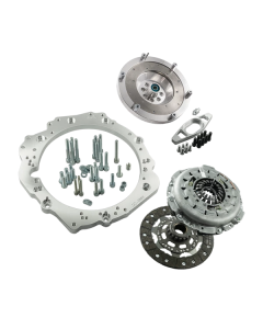 Kopplingskit PMC Motorsport Stage 2 Toyota JZ Manuell 6-växlad BMW M57n GS6-53DZ HGD JGA 215mm 8.46" Dubbellamell