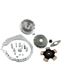 Kopplingskit PMC Motorsport Drift Stage 2 Honda K20 K24 Manuell 5-växlad BMW M57 ZF GS5-39DZ 240mm 9.45"