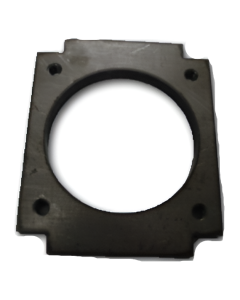 Spjällhusfläns Stål 80mm