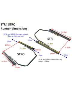 Stolsfäste Tillett Glidande Standard STR