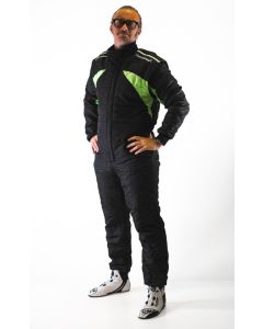 Overall Karting TurnOne K-Suit Svart/Grön 54