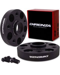 Spacer Kit Direnza 25mm Par VW Volkswagen Golf GTI GTD R / Audi A3 A4 / Seat FR / Skoda VRS 5×112 M14×1.5 57.1mm